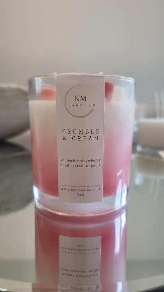 Crumble & Cream - Rhubarb & Custard