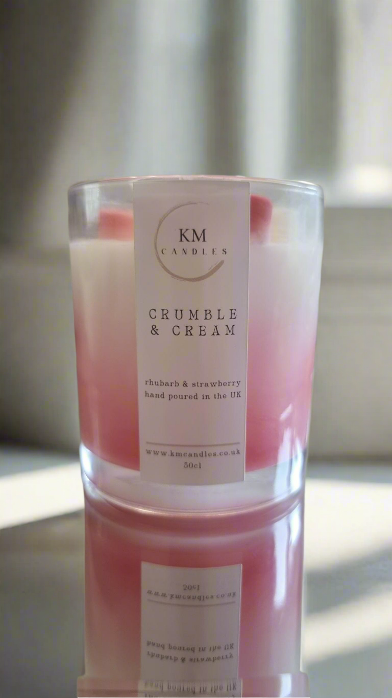 Crumble & Cream - Rhubarb & Custard