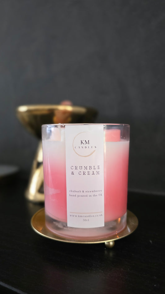 Crumble & Cream - Rhubarb & Custard